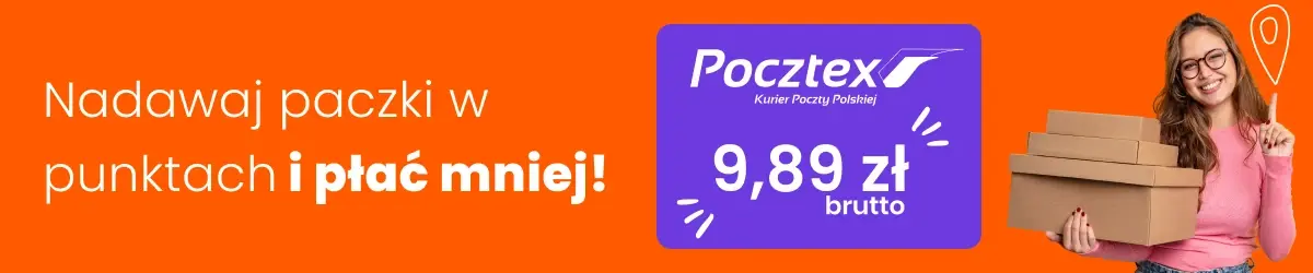 Paczka od 9,89 zł brutto